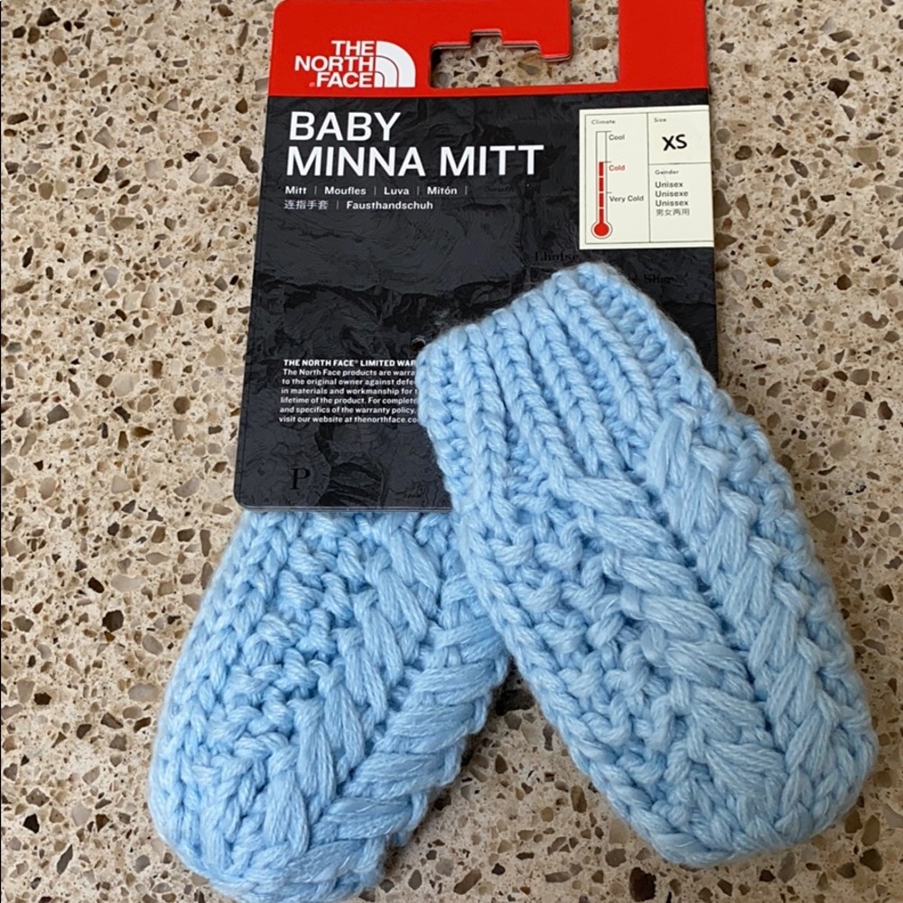 The north face baby cable minna mitt